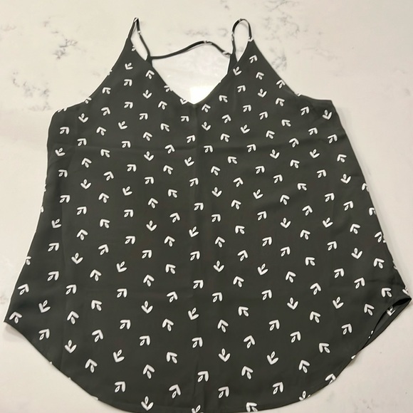 LOFT Tops - NWOT LOFT Racerback Floral Printed Blouse